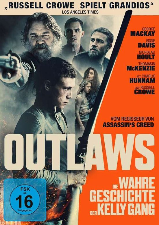 Cover for Outlaws - Die Wahre Geschichte Der Kelly Gang (DVD) (2020)