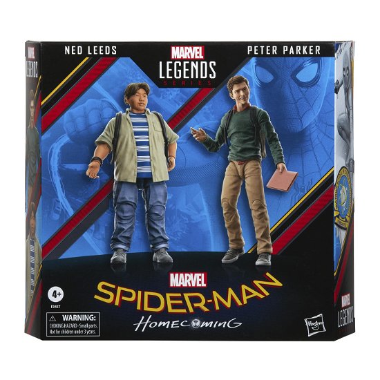 Ml Homecoming Ned & Peter 2pack Af - Marvel - Merchandise - Hasbro - 5010994153755 - 11. august 2022