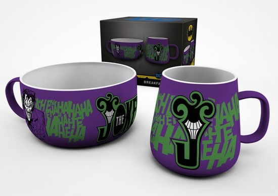 DC COMICS - Breakfast Set - Joker - P.Derive - Merchandise -  - 5028486415755 - 11. september 2019