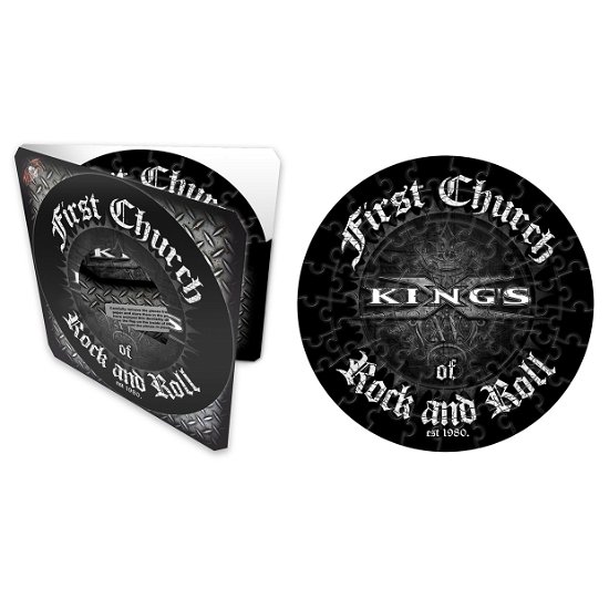 Cover for King's X · First Church (7&quot; 72 Piece Jigsaw Puzzle (MERCH) (2020)