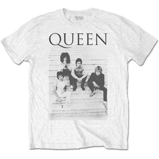 Queen Unisex T-Shirt: Stairs - Queen - Produtos -  - 5056170663755 - 