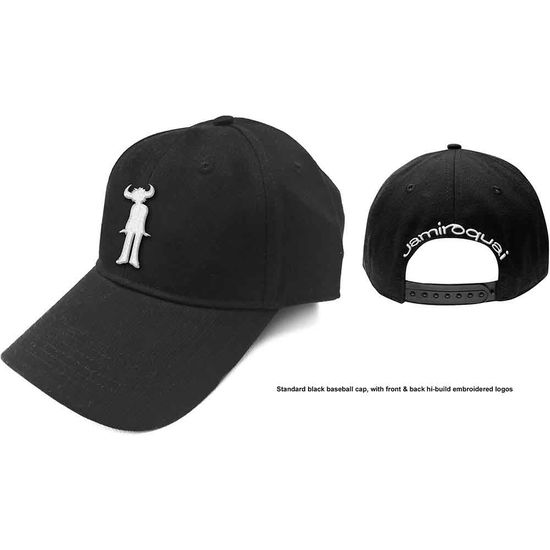 Cover for Jamiroquai · Jamiroquai Unisex Baseball Cap: Logo (TØJ) [Black - Unisex edition]