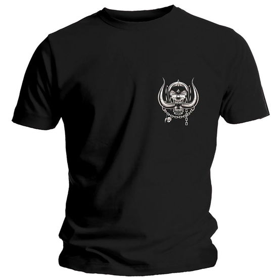 Motorhead Unisex T-Shirt: Pocket Logo - Motörhead - Produtos -  - 5056170692755 - 