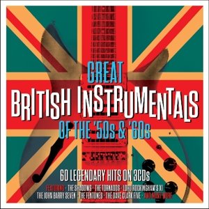 Cover for Great British Instrumentals · Great British Instrumentals Of The 50's &amp; 60's (CD) (2015)