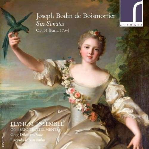Cover for Boismortier / Elysium Ensemble · Joseph Bodin De Boismortier: Six Sonates Op 51 (CD) (2016)