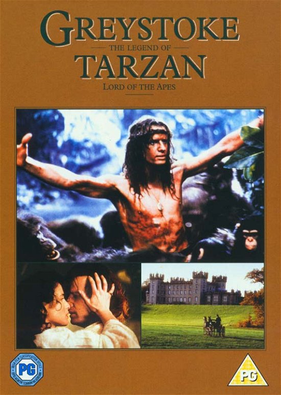 Cover for Greystoke Legend of Tarzan Dvds · Greystoke - The Legend Of Tarzan Lord Of The Apes (DVD) (2004)