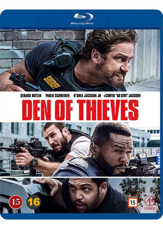 Cover for Den of Thieves (Blu-ray) (2018)