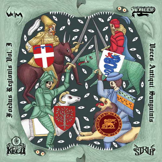 Cover for Strja / Ticinum / Kre^u / Vrim · Voces Antiquis Sanguinis (CD) (2025)
