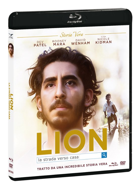 Cover for Nicole Kidman,rooney Mara,dev Patel,david Wenham · Lion - La Strada Verso Casa (Blu-ray+dvd) (Blu-ray) (2020)