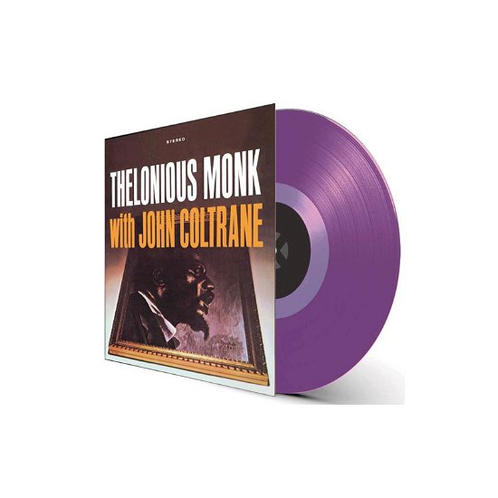 Cover for Thelonious Monk · Thelonious Monk With John Coltrane (Limited Transparent Purple Vinyl) (LP) [Coloured edition] (2019)