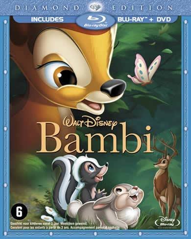 Bambi (Blu-Ray + DVD) - Movie - Filme - WALT DISNEY PICTURES - 8717418294755 - 23. Februar 2011