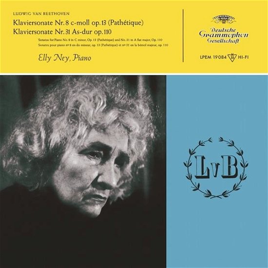 Cover for Elly Ney · Beethoven Piano Sonatas Nos. 8 14 23 31 (LP) (2020)