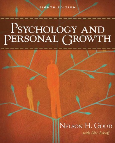 Cover for Abe Arkoff · Psychology and Personal Growth (8th Edition) (Paperback Bog) (2008)