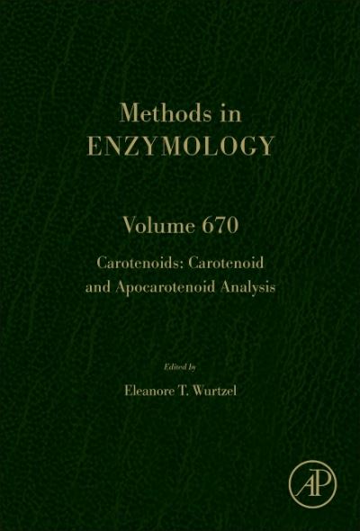 Cover for Eleanore Wurtzel · Carotenoids: Carotenoid and Apocarotenoid Analysis (Hardcover Book) (2022)