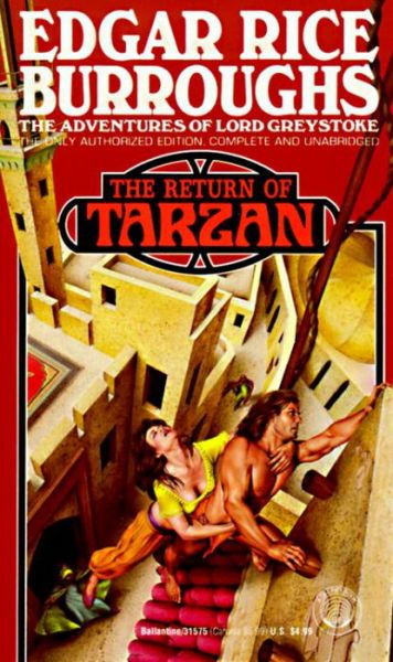 Cover for Edgar Rice Burroughs · The Return of Tarzan, Vol. 2 (Paperback Book) [Reissue edition] (1984)