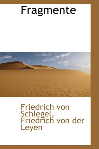 Cover for Friedrich Von Schlegel · Fragmente (Pocketbok) (2008)