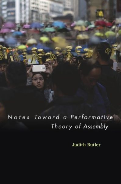 Cover for Butler · Notes Toward a Performative Theo (Book) (2015)