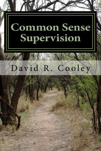 Cover for David R Cooley · Common Sense Supervision (Pocketbok) (2014)