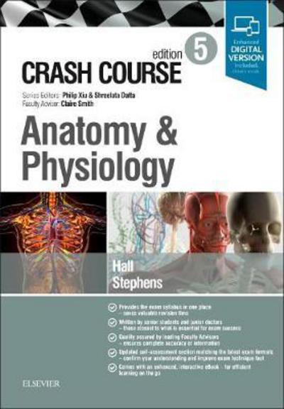 Cover for Samuel Hall · Crash Course Anatomy and Physiology - CRASH COURSE (Paperback Book) (2018)