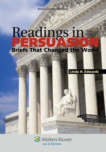 Cover for Linda H. Edwards · Readings in Persuasion: Briefs That Changed the World (Aspen Coursebook) (Pocketbok) (2012)