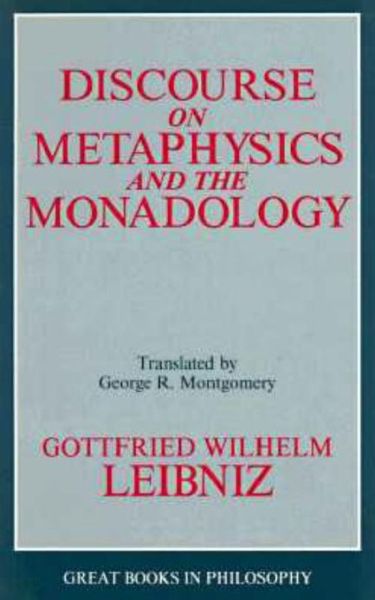 Cover for Gottfried Wilhelm Leibniz · Discourse on Metaphysics and the Monadology (Paperback Book) (1992)