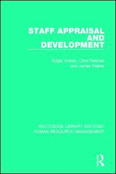 Cover for Edgar Anstey · Staff Appraisal and Development - Routledge Library Editions: Human Resource Management (Paperback Book) (2018)