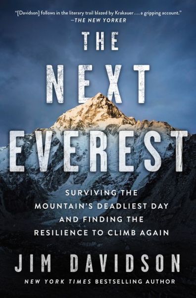 Cover for Jim Davidson · The Next Everest: Surviving the Mountain's Deadliest Day and Finding the Resilience to Climb Again (Paperback Book) (2022)