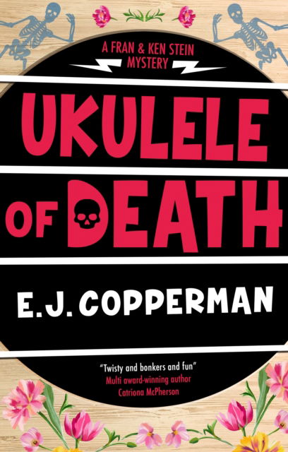 Cover for E.J. Copperman · Ukulele of Death - A Fran and Ken Stein Mystery (Hardcover Book) [Main - Large Print edition] (2025)