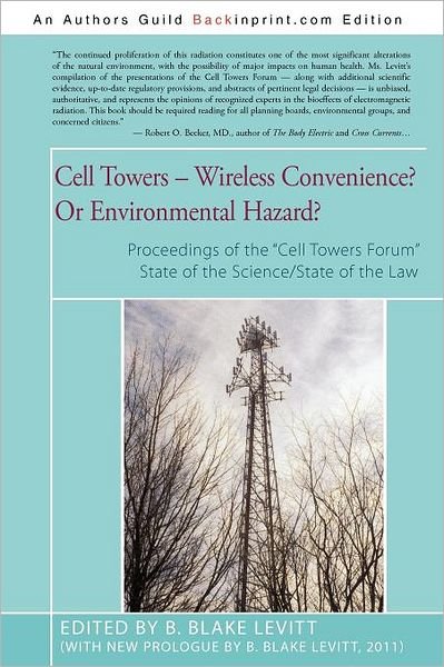 Cover for B Blake Levitt · Cell Towers-- Wireless Convenience? Or Environmental Hazard? (Paperback Bog) (2011)
