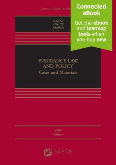 Cover for Tom Baker · Insurance Law and Policy (Gebundenes Buch) (2021)