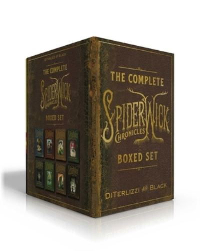 Cover for Tony DiTerlizzi · The Complete Spiderwick Chronicles Boxed Set: The Field Guide; The Seeing Stone; Lucinda's Secret; The Ironwood Tree; The Wrath of Mulgarath; The Nixie's Song; A Giant Problem; The Wyrm King - The Spiderwick Chronicles (Gebundenes Buch) (2023)