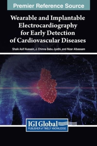 Cover for Shaik Asif Hussain · Wearable and Implantable Electrocardiography for Early Detection of Cardiovascular Diseases (Book) (2023)