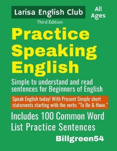 Cover for Larisa Green · Practice Speaking English (Paperback Book) (2019)