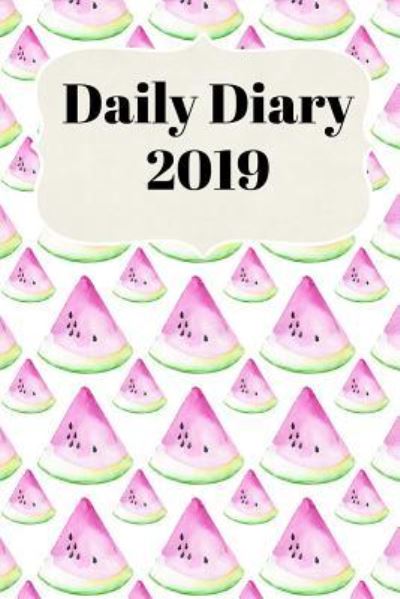 Cover for Sunny Days Prints · Daily Diary 2019 (Paperback Book) (2018)