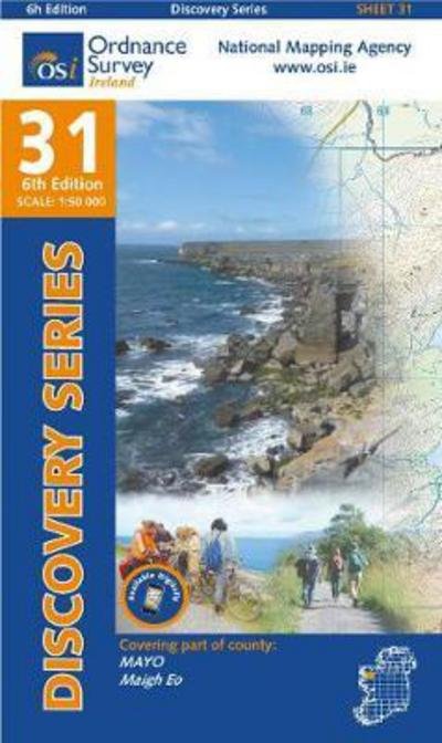 Cover for Ordnance Survey Ireland · Mayo - Discovery Series (Kort) [6 Revised edition] (2016)