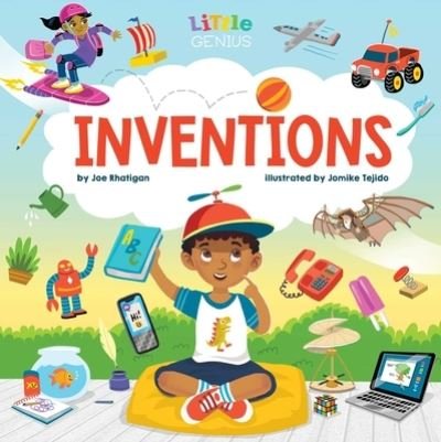 Cover for Jomike Little Genius Books · Little Genius Inventions - Little Genius (Board book) (2023)