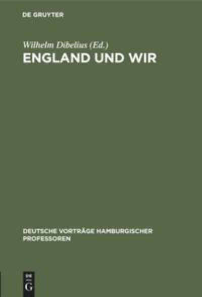 Cover for Wilhelm Dibelius · England und Wir (Book) (1914)