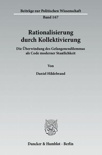 Rationalisierung durch Kolle - Hildebrand - Bøger -  - 9783428134755 - 13. juli 2011