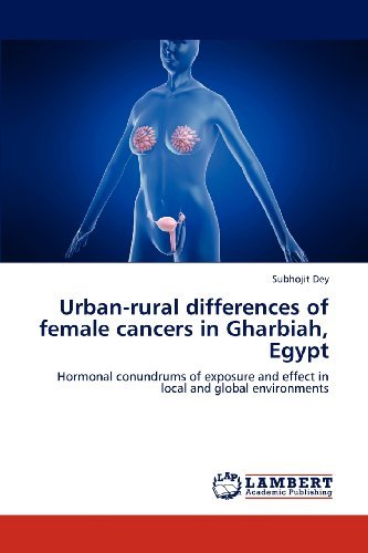 Cover for Subhojit Dey · Urban-rural Differences of Female Cancers in Gharbiah, Egypt: Hormonal Conundrums of Exposure and Effect in Local and Global Environments (Paperback Book) (2012)