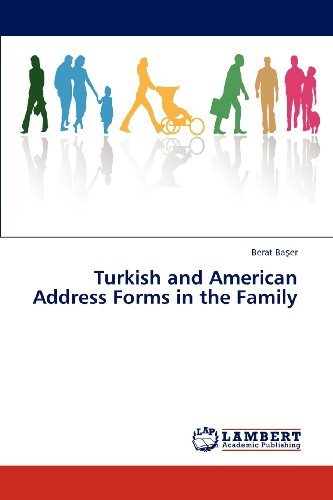 Cover for Berat Baser · Turkish and American Address Forms in the Family (Paperback Book) (2012)
