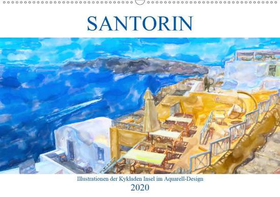 Santorin - Illustrationen der Kyk - Frost - Książki -  - 9783670975755 - 