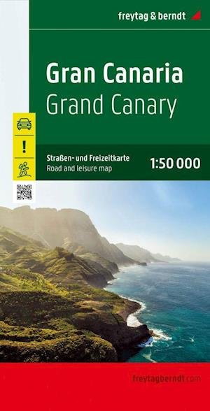 Gran Canaria, road and leisure map 1:50,000, freytag & berndt - Freytag & Berndt - Livros - Freytag-Berndt - 9783707921755 - 16 de agosto de 2022