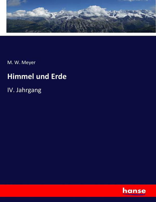 Cover for Meyer · Himmel und Erde (Book) (2017)