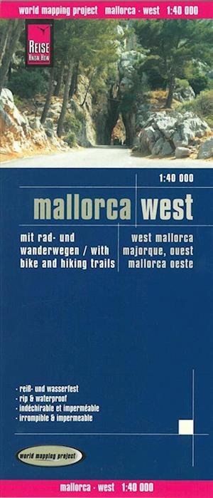World Mapping Project: Mallorca West with Bike- and Hikingtrails -  - Otros - Reise Know-How - 9783831770755 - 30 de abril de 2013