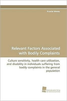 Cover for Mewes · Relevant Factors Associated with (Book)