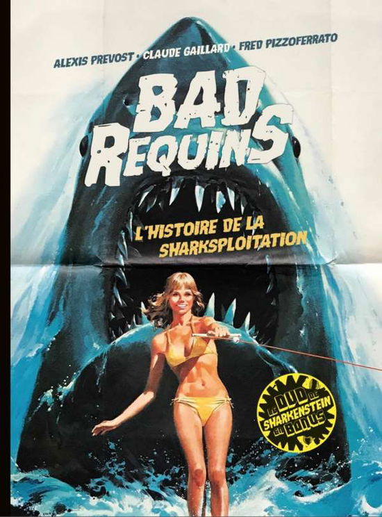 Cover for Gingko Press · Bad Sharks: Sharksploitation Movies (Hardcover Book) (2020)