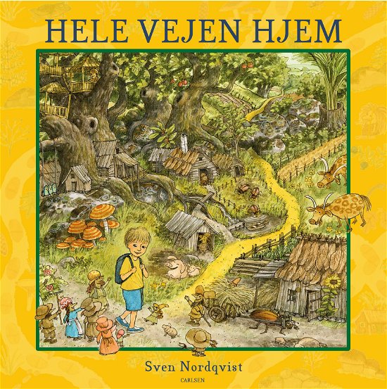 Cover for Sven Nordqvist · Hele vejen hjem (Bound Book) [1st edition] (2024)