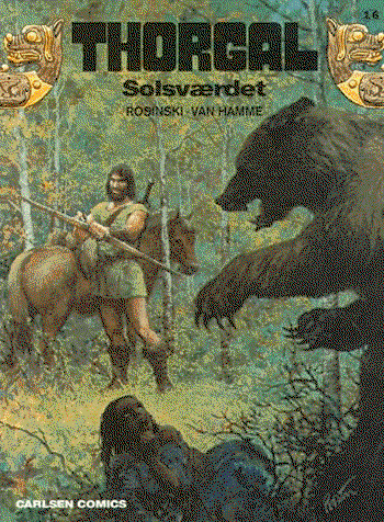 Cover for Jean van Hamme · Solsværdet (Book) [1st edition] (1996)