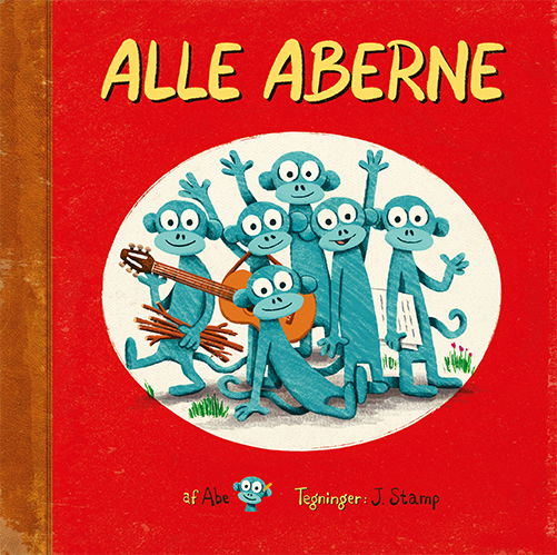 Cover for Jørgen Stamp · Alle aberne (Bound Book) [1º edição] (2024)