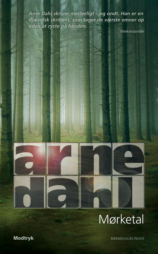 Cover for Arne Dahl · Serien om A-gruppen: Mørketal (Paperback Book) [4. Painos] [Paperback] (2011)